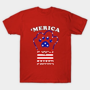 merica not meri can't T-Shirt